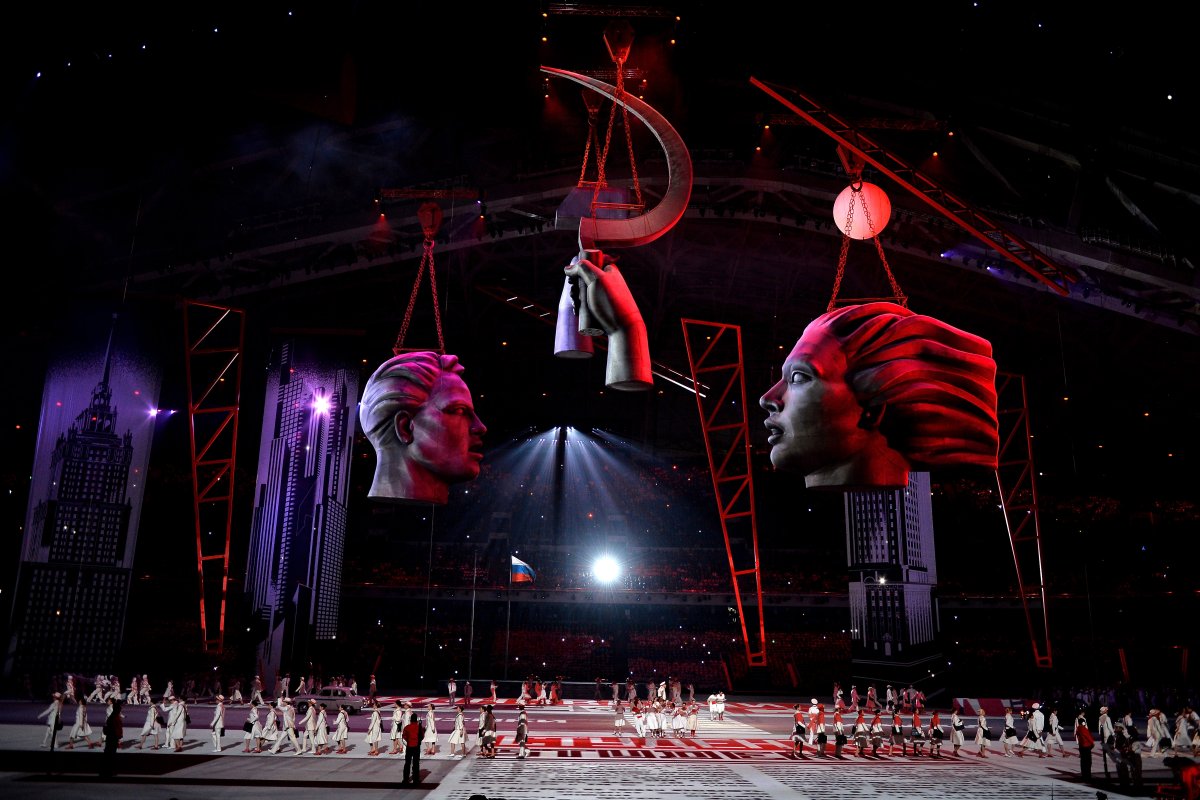 Olympics Opening Ceremony Offers Fanfare for a Reinvented Russia