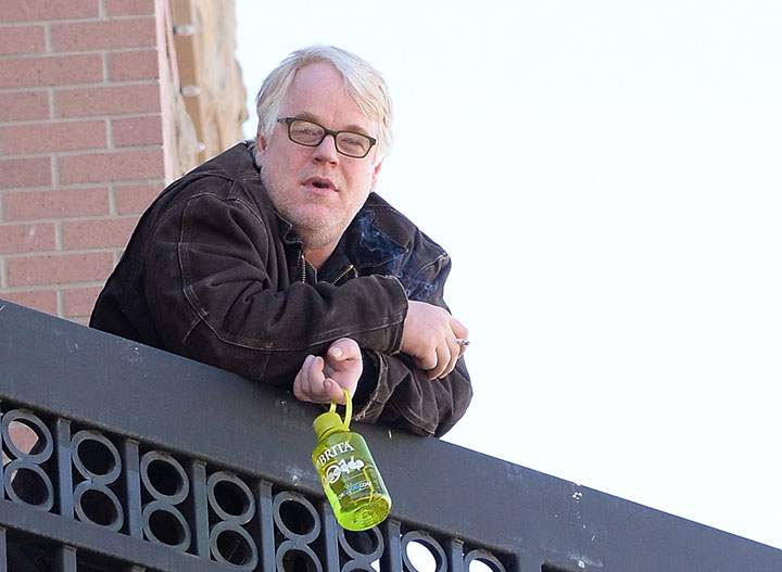 Philip Seymour Hoffman, pictured on Jan. 18, 2014.