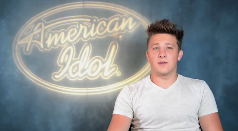 'American Idol' contestant Keith London.