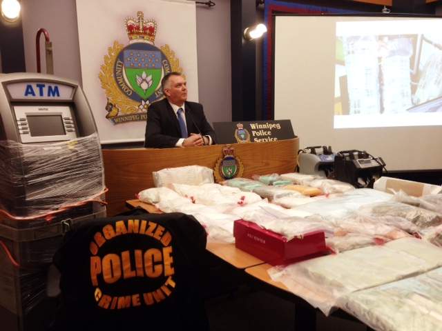 Sgt. Rob Harding discusses Project Sideshow on Thursday.