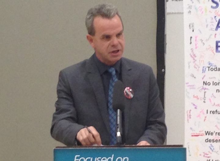 Manitoba Education Minister James Allum has backed down on a controversial education bill.