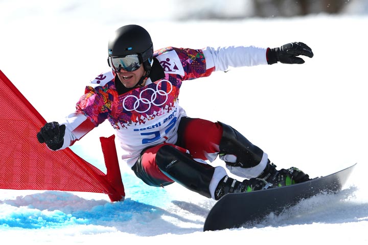 Canada out in Olympic snowboard parallel giant slalom - National ...