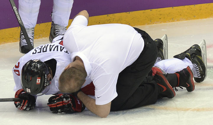 Canada vs Latvia: Quarterfinals of the men’s hockey tournament in Sochi