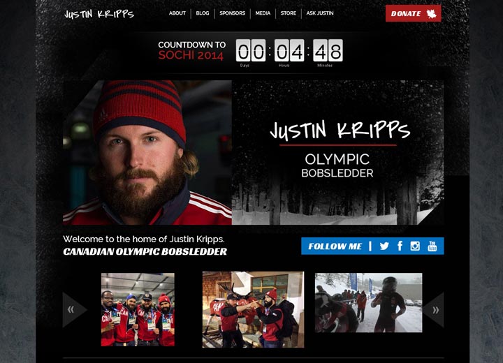 Justin Kripps' website.