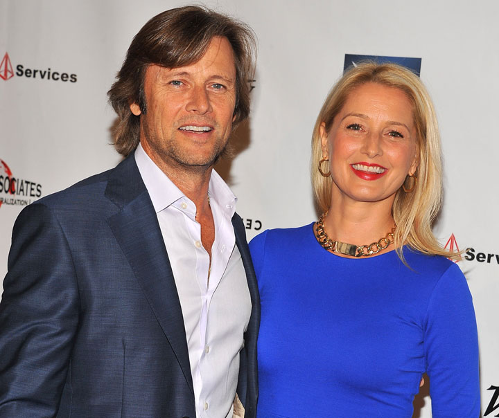 Grant Show and Katherine LaNasa, pictured in September 2013.