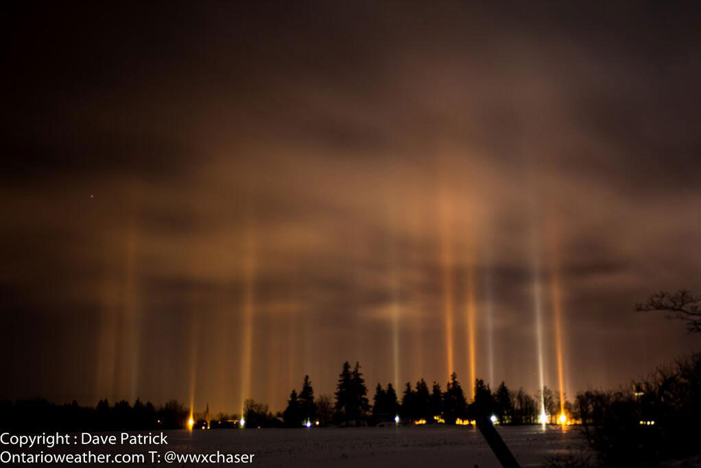 In photos Stunning pillars of light over Ontario Globalnews.ca