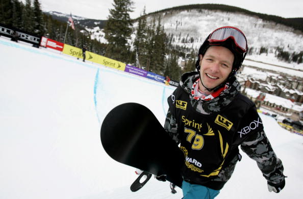 Crispin Lipscomb of Canada warms up during qualifying for the US Snowboard Grand Prix in the Main Vein Halfpipe on December 12, 2008 in Copper Mountain, Colorado.  