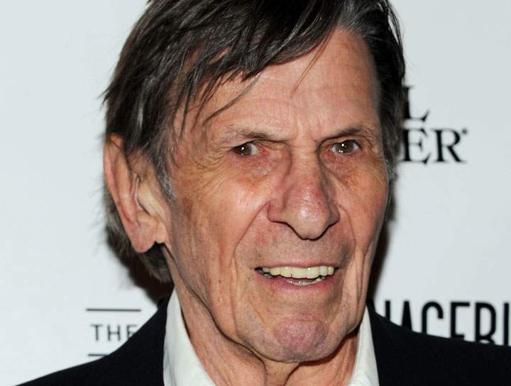 Leonard Nimoy, pictured in September 2013.
