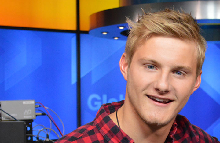 Alexander Ludwig, pictured Feb. 12, 2014.