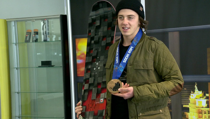 Mark McMorris' latest accomplishment in Sochi is inspiring a new generation of snowboarders in Saskatchewan.