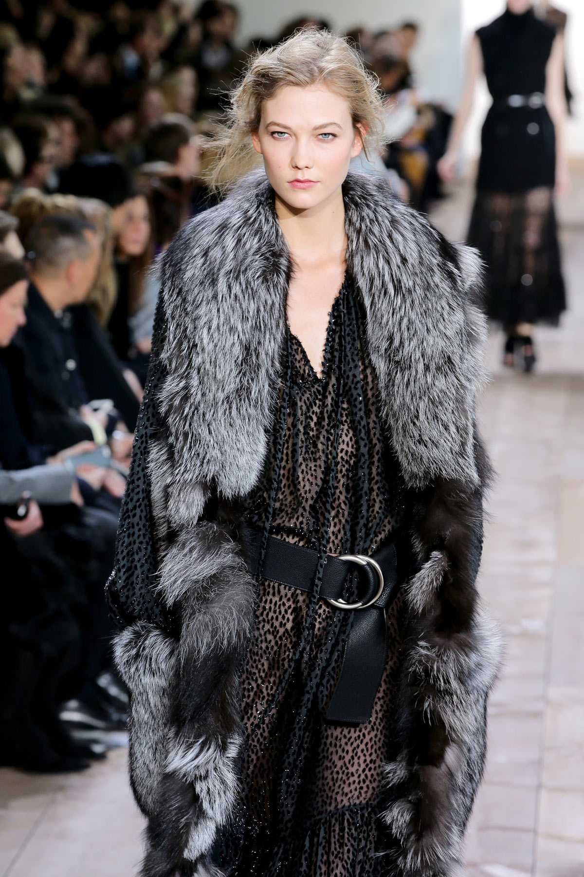 Michael Kors fashion show - Mercedes-Benz Fashion Week Fall 2014 at Spring Studios on February 12, 2014 in New York City.