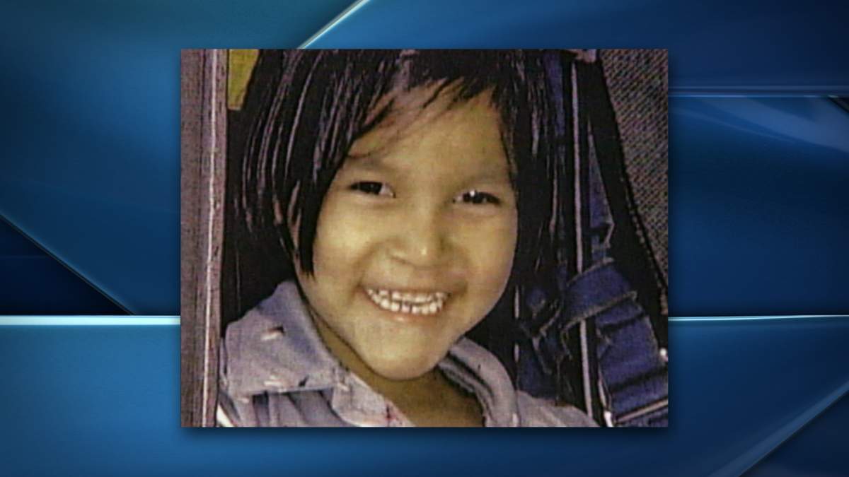 This an image of Tamra Keepness from 2004 when she was five-years-old.