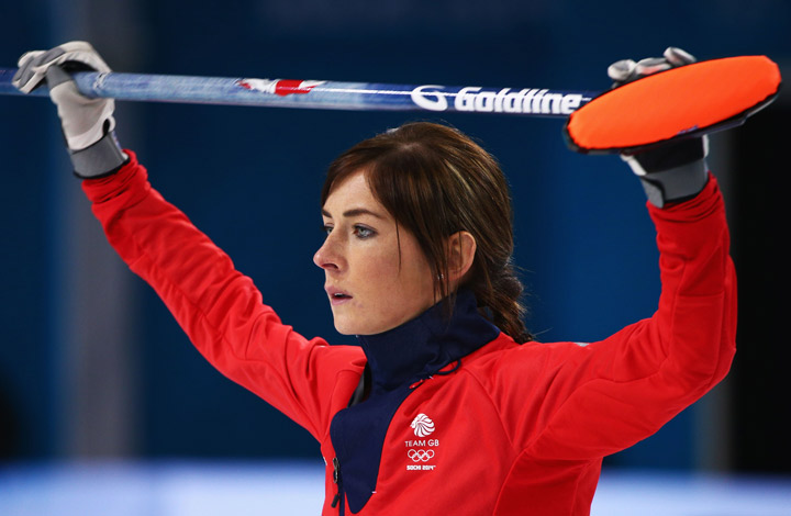 Eve Muirhead at Sochi