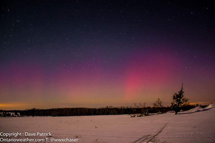 The sun may give Canadians an April Fool's Day treat -- some northern lights.