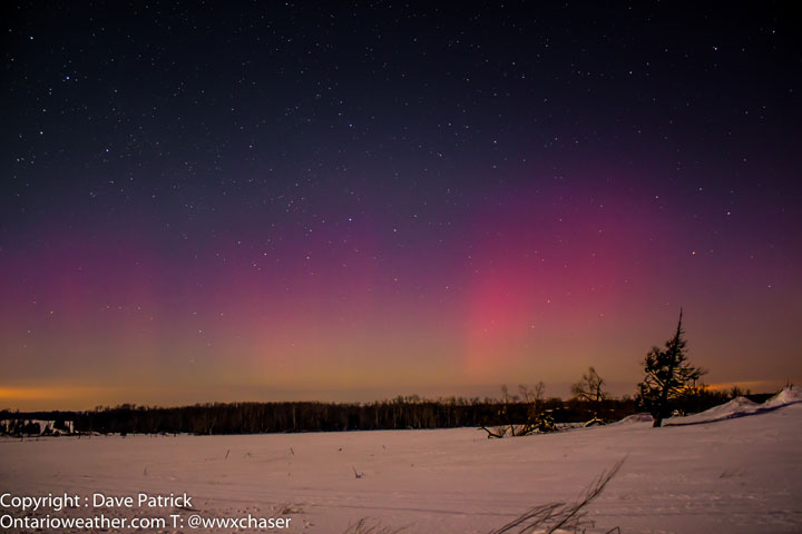 The sun may give Canadians an April Fool's Day treat -- some northern lights.