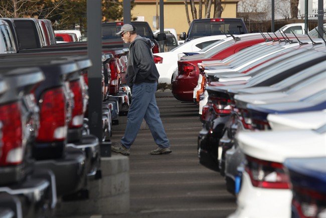 Vehicle sales in Calgary declined nearly 10 per cent in January, a trend likely to persist for the balance of the year, experts say.