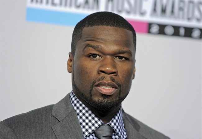 50 Cent, pictured in November 2012.