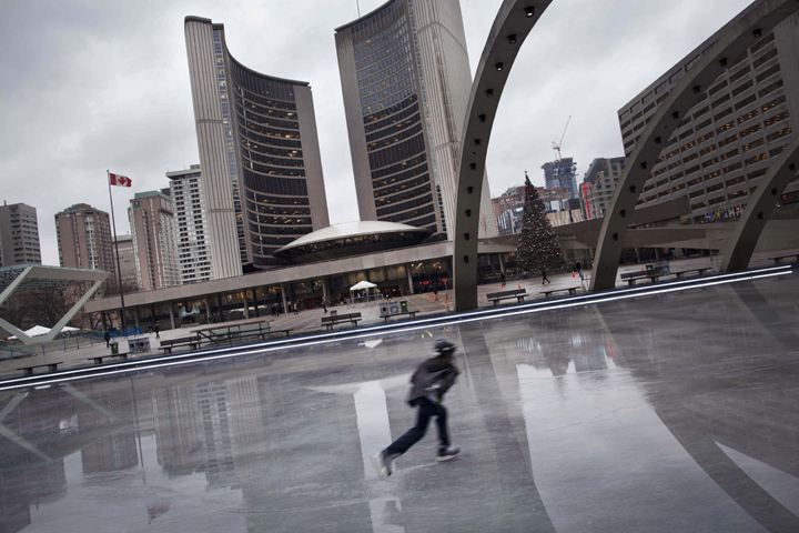 Only 17 of the city's 52 outdoor rinks remain open despite freezing temperatures.