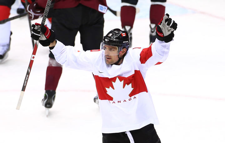 Canada vs Latvia: Quarterfinals of the men’s hockey tournament in Sochi