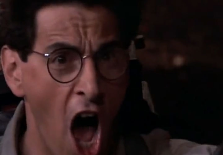 Harold Ramis in a scene from 'Ghostbusters.'.
