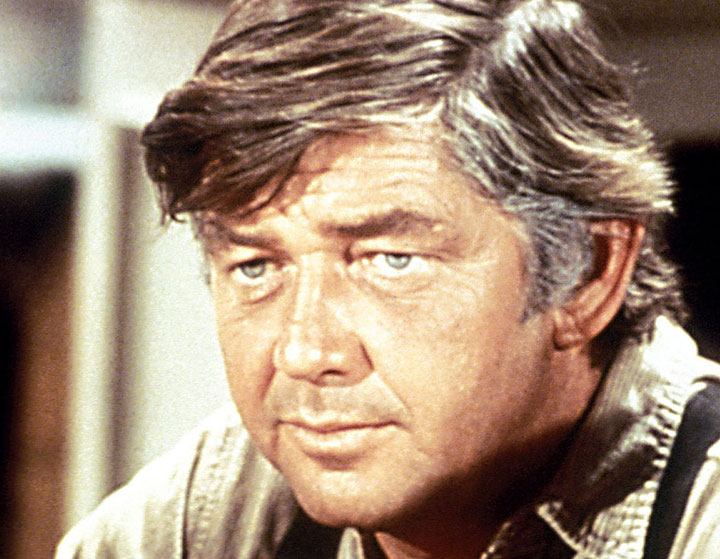 Ralph Waite, pictured in 'The Waltons.'.