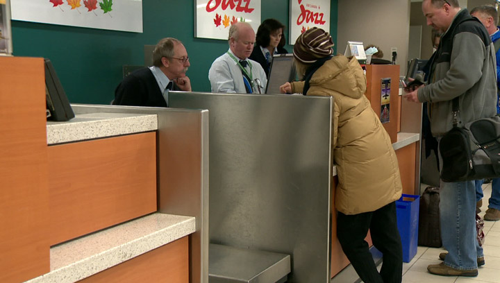 Record number of air travellers pass through Saskatoon airport in 2013.