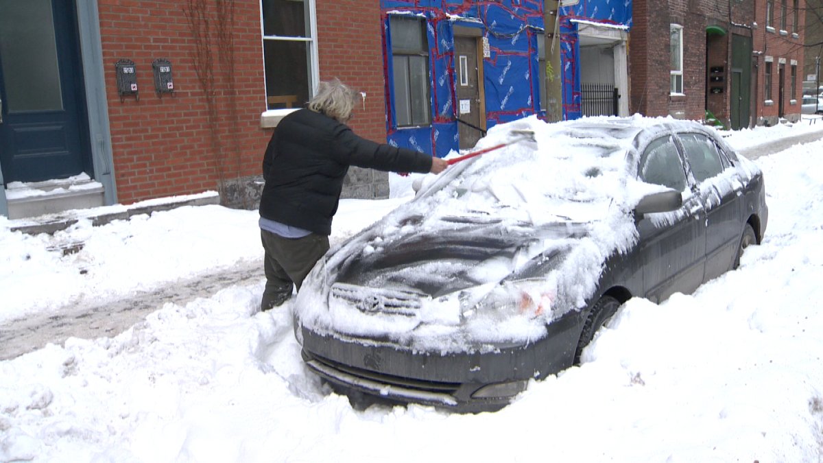 Some residents take it on themselves to clear the snow in their neighbourhoods.