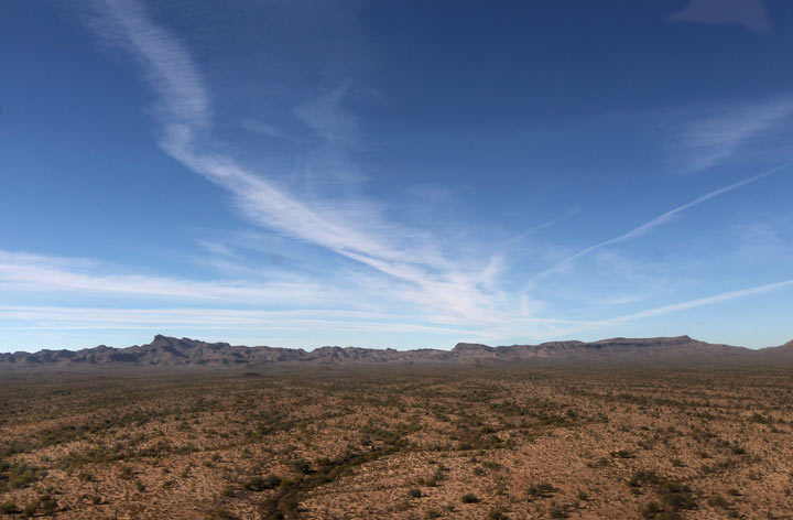 Arizona's vast Sonoran desert.