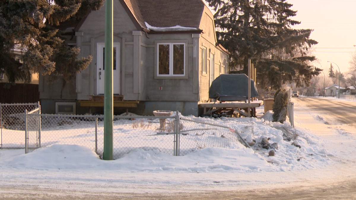 The vehicle crashed into this home on the corner of McTavish Street and 7th Avenue.
