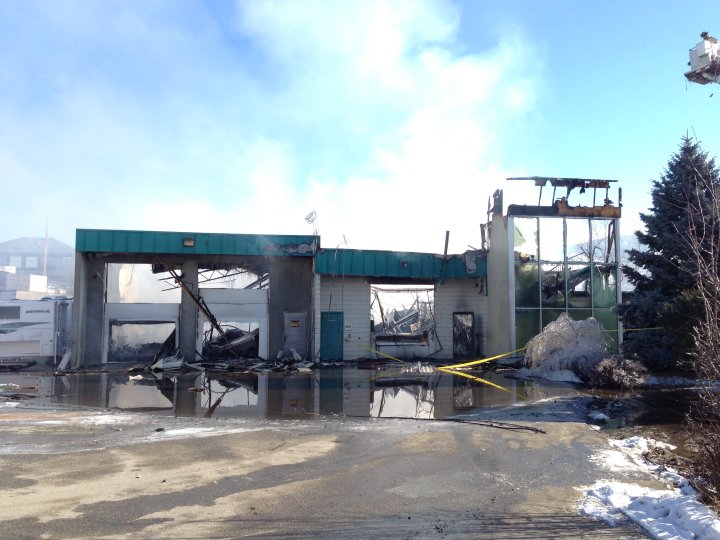 UPDATE Kelowna fire puts 40 people out of a job Globalnews.ca