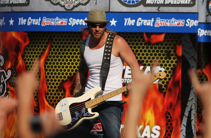 Todd Harrell of 3 Doors Down, pictured in 2011.