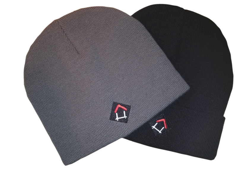 Toques from the annual Raising the Roof campaign in support of Canada's homeless.