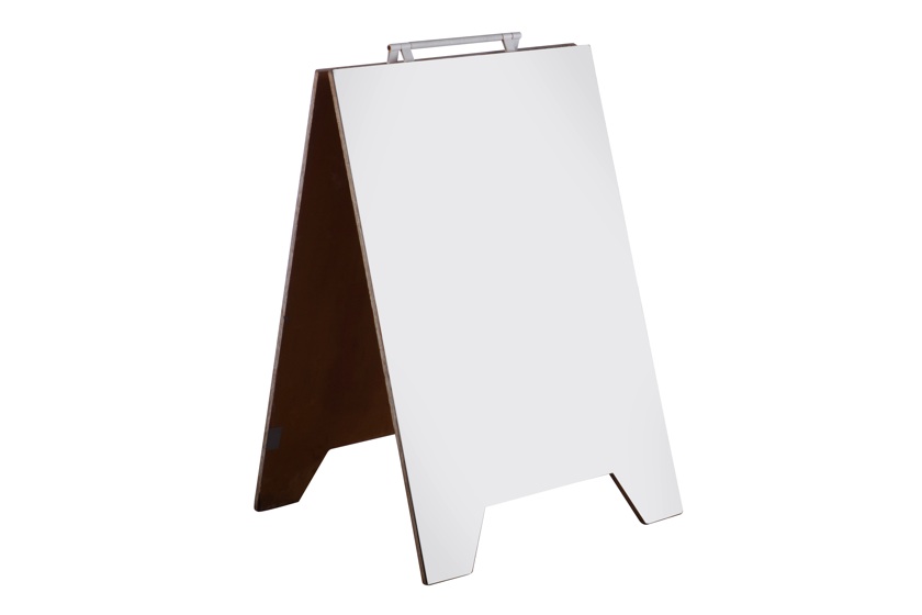 Council is cracking down on sidewalk clutter by requiring all shops to apply for a permit and pay a fee to put out a sandwich board, also known as a folding sign.