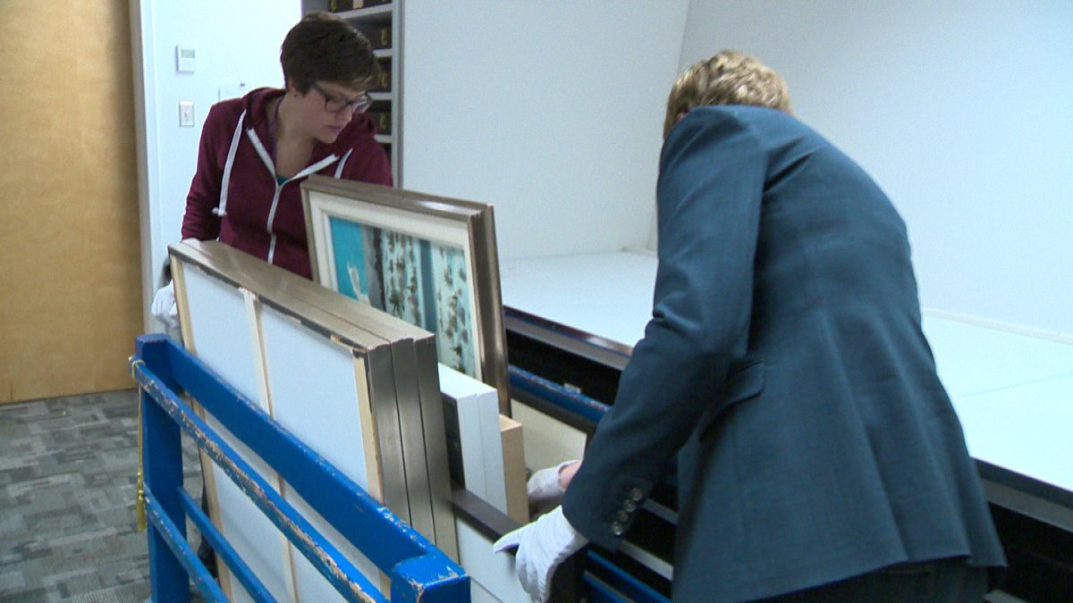 University of Lethbridge searches through paintings for history - image