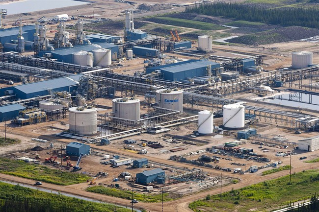 The Suncor Firebag oil sands facility seen near Fort McMurray, Alta., on July 10, 2012. 