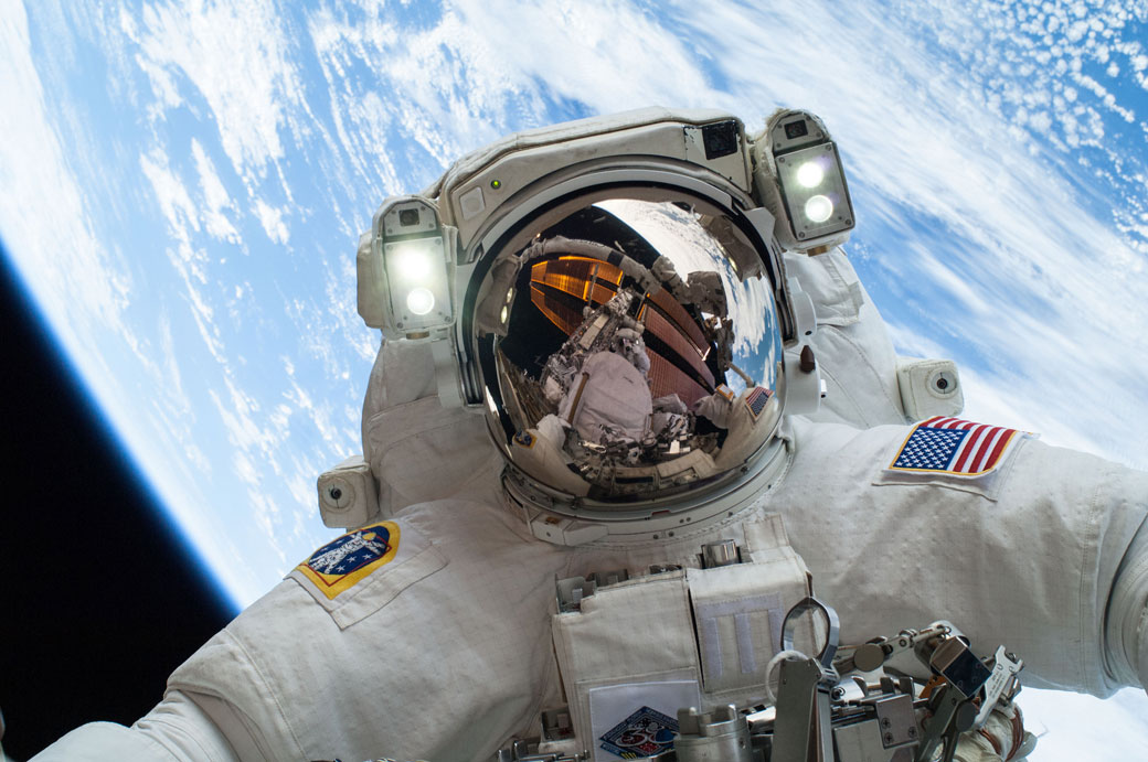 Astronaut spacewalk