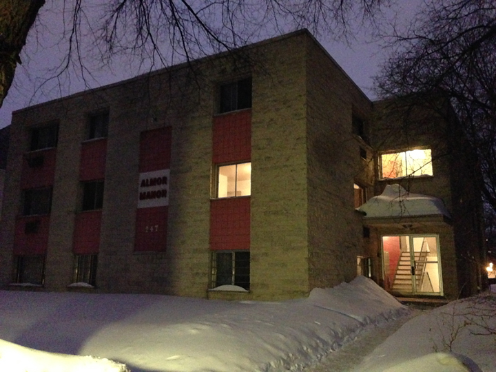 Police are investigating a suspicious death at 247 Balmoral Ave.