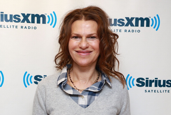 Sandra Bernhard visits at SiriusXM Studios on December 10, 2013 in New York City.  (Photo by Robin Marchant/Getty Images).