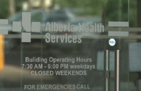 Alberta Health Services Office.