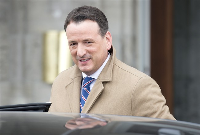 Canada's natural resources minister Greg Rickford is pictured March 19, 2014 in Ottawa.