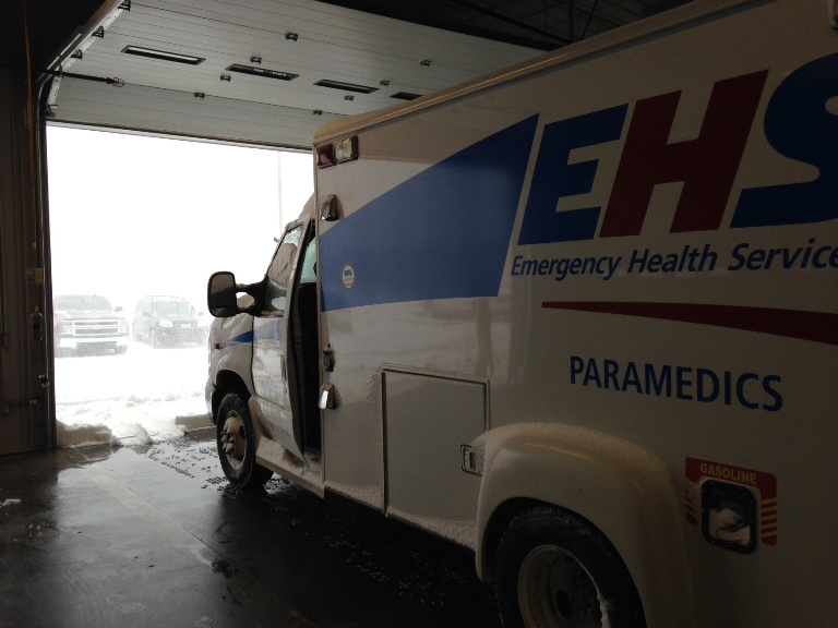 Randy Delorey says the issue is a concern and he's told the Nova Scotia Health Authority and the ambulance service to work together to improve the situation.