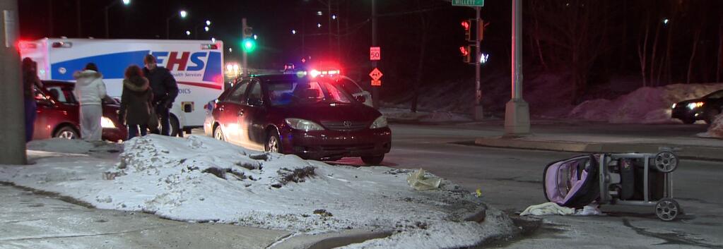 Infant, mother injured after being hit by vehicle - image