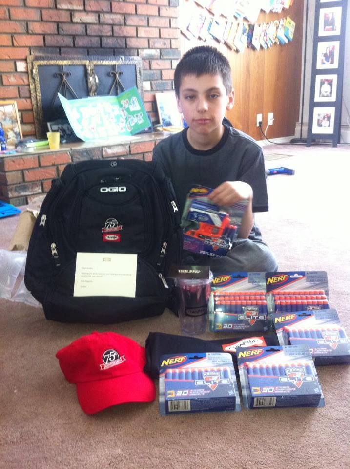 Facebook campaign helps give lonely autistic boy a birthday to remember - image