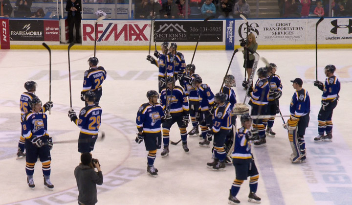 The Saskatoon Blades finished off their 50th season with a record jackpot prize.