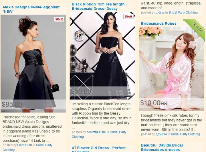 What to do with bridesmaid dresses of weddings past - National |  Globalnews.ca