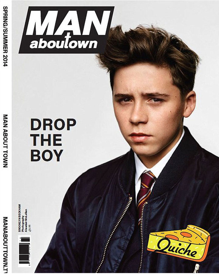 PHOTO: Brooklyn Beckham makes modeling debut in British mag - image