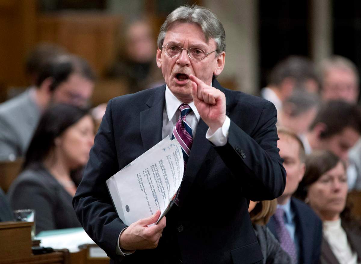 Hamilton MP David Christopherson is getting one of his jobs back on Parliament Hill after he broke from party ranks to vote in favour of a Conservative motion.