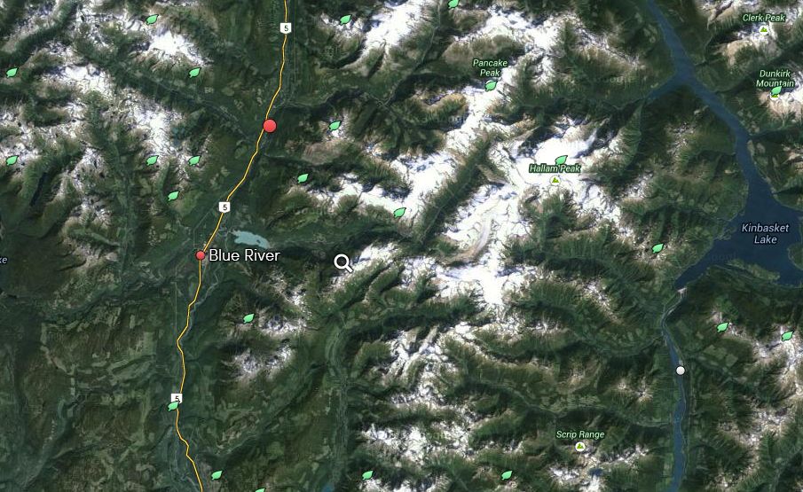 A 36-year-old Saskatchewan man died in an avalanche north of Blue River, B.C. while snowboarding with friends Friday night, according to Mounties.
