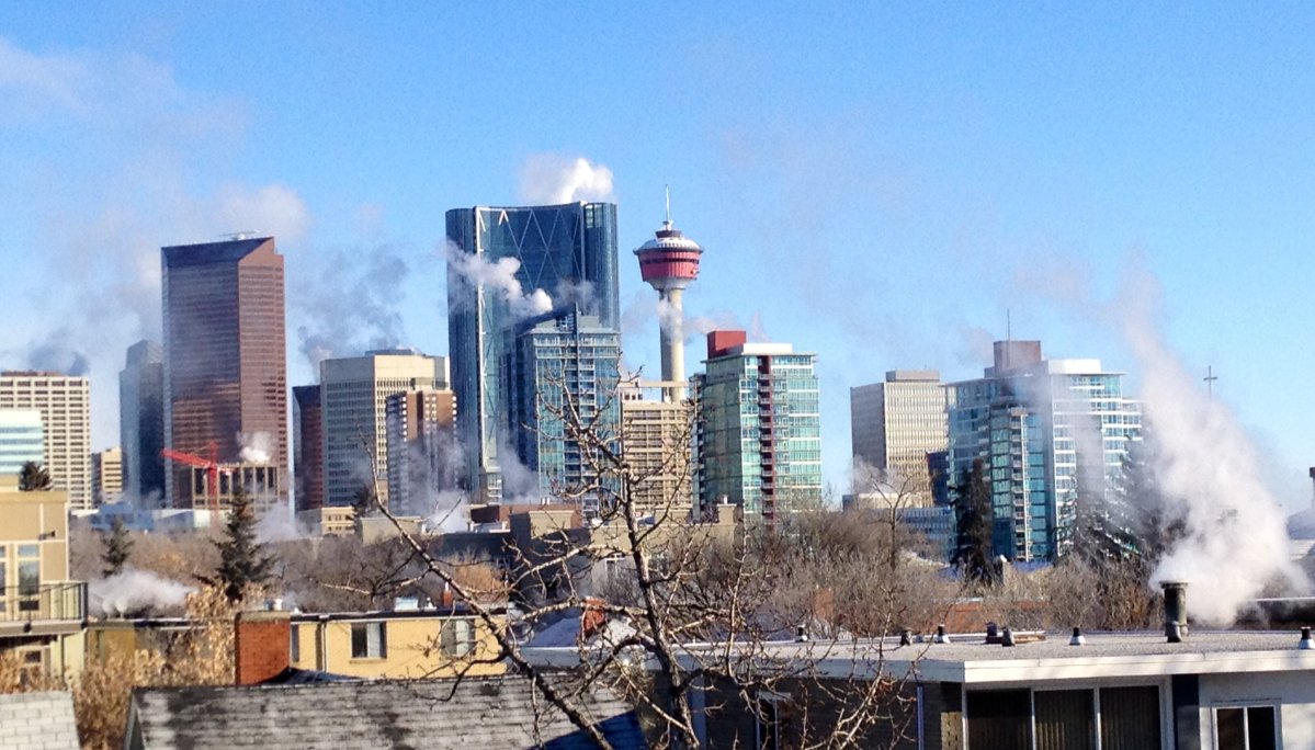 Cold snap expected to last all weekend in Central and Southern Alberta. 