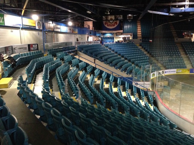 The Coliseum can hold over 7,000 people and was built in 1973.